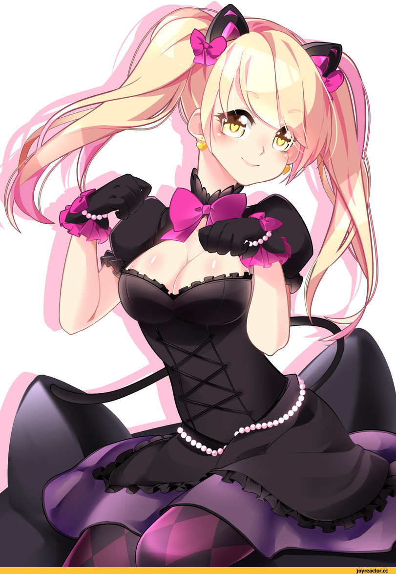 D.Va, Overwatch, Blizzard, фэндомы, Black Cat D.Va, art девушка, art, Anime Art, Anime
