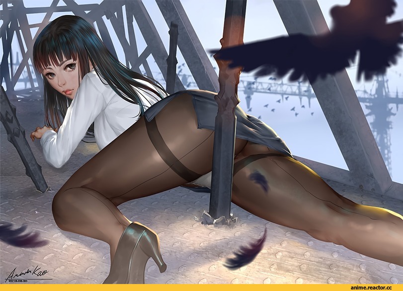 арт девушка, art, Ariverkao, Anime Art, Anime Ero, Anime