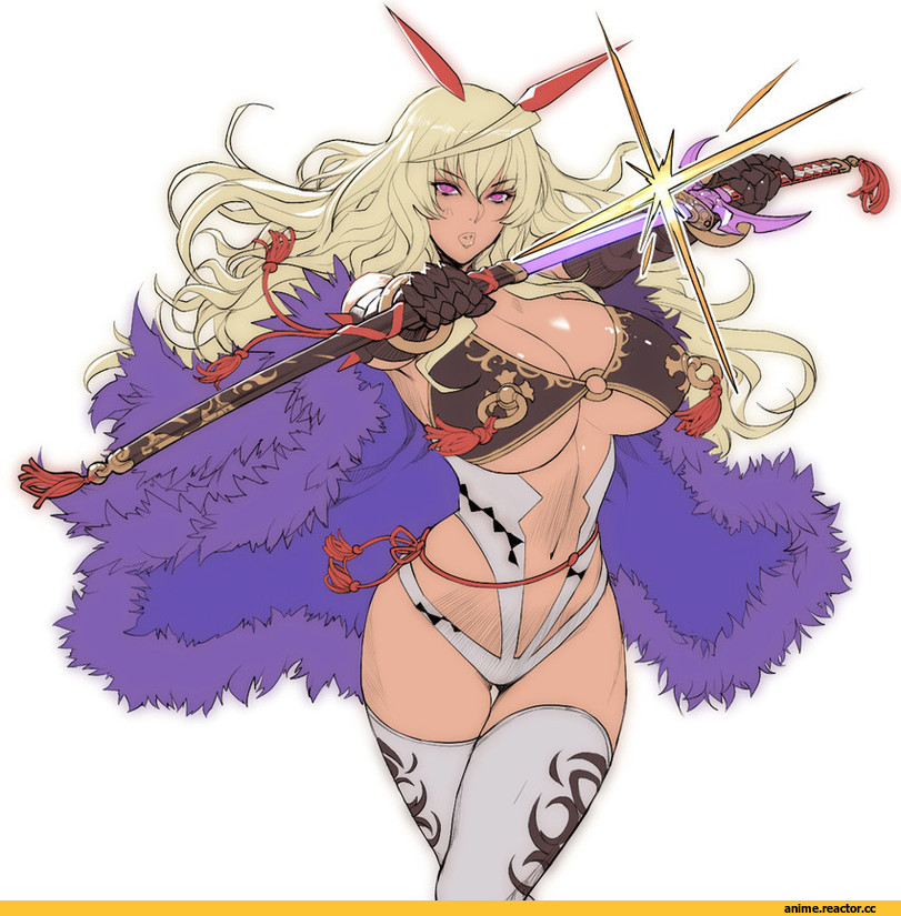 sengoku bushouki muramasa, itou ittousai, oda non, красивые картинки, art, dark skin, big tits, девушка art, Anime Ero, Anime Ero Kyonyuu, Anime, Anime Art