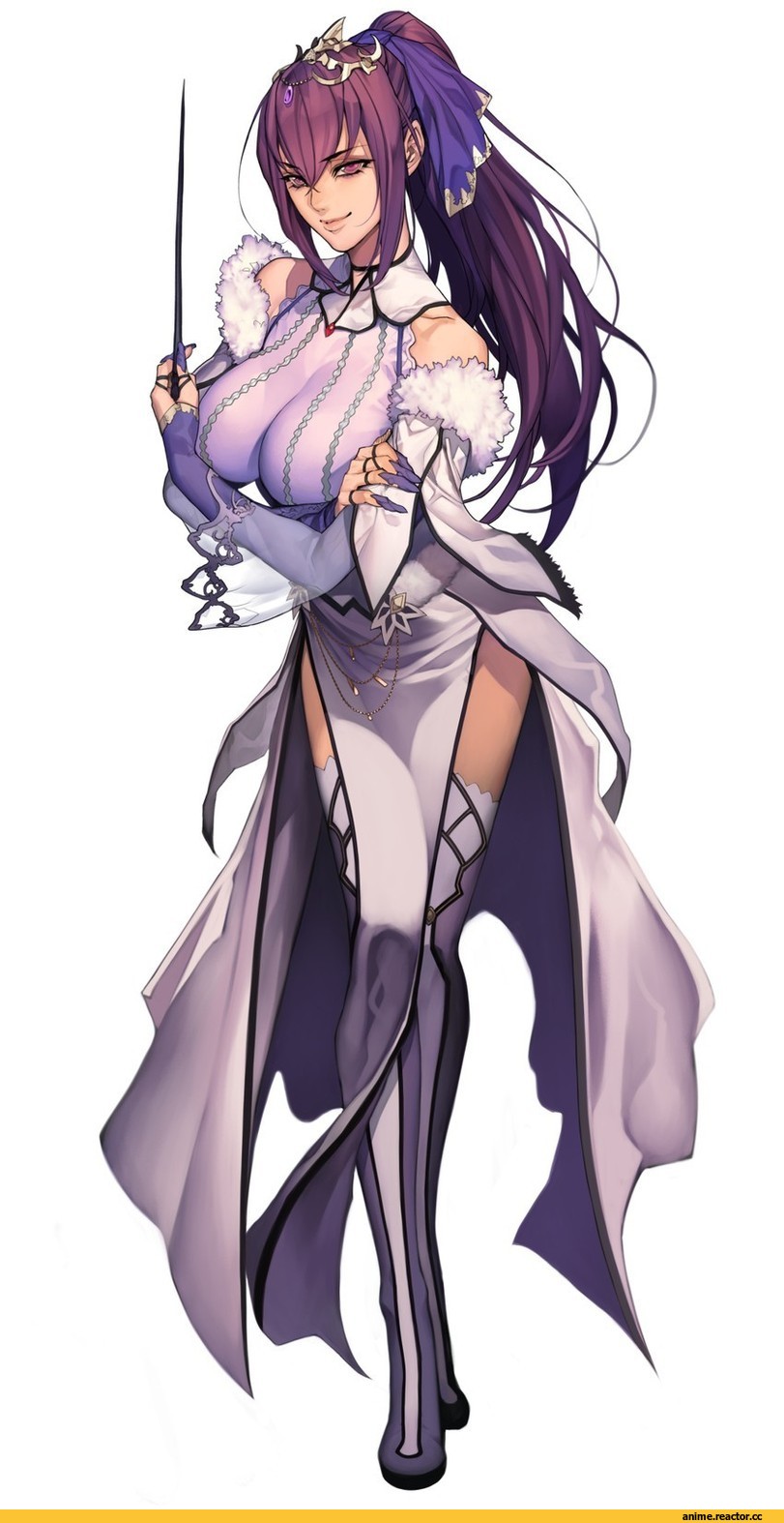 Fate (series), Fate Grand Order, Scathach (Fate/grand order), scathach skadi, oda non, Anime Art, девушка art, art, красивые картинки, удалённое, Anime