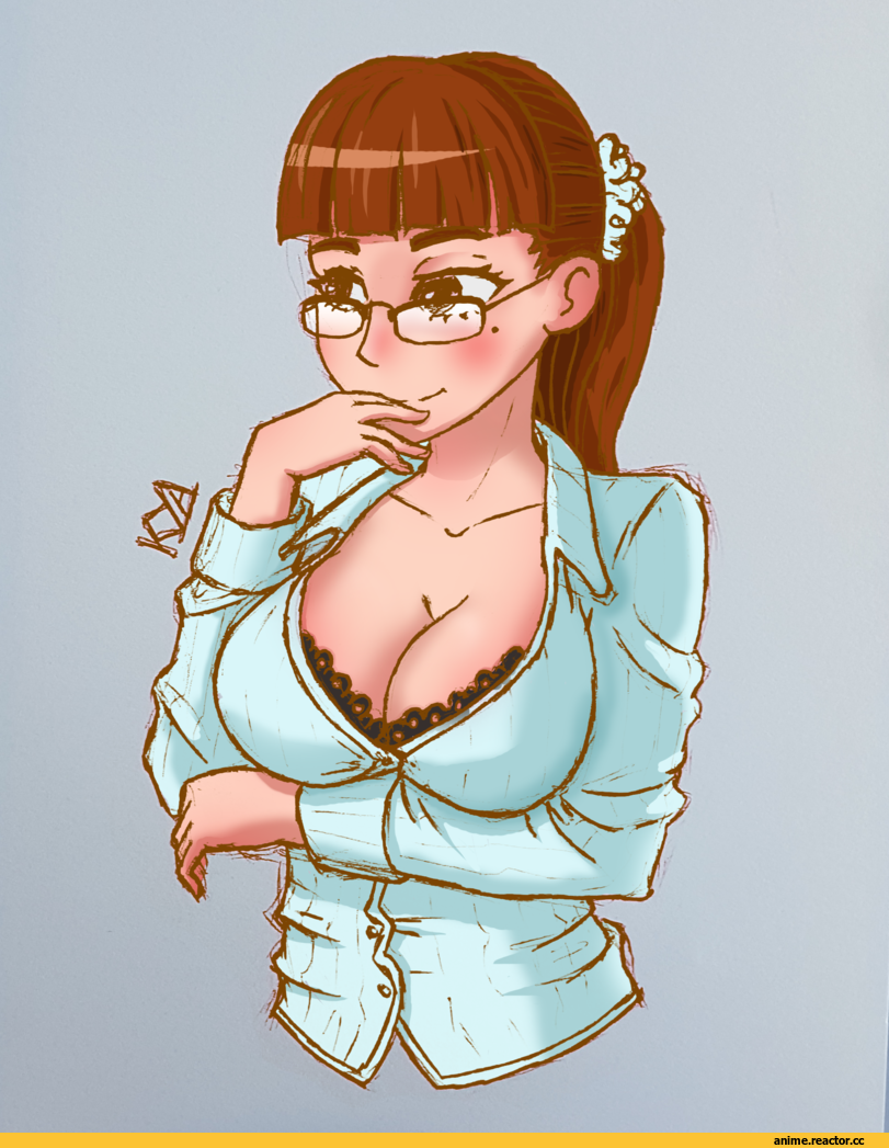 нарисовал сам, Anime Art, арт девушка, art, порисульки, Anime
