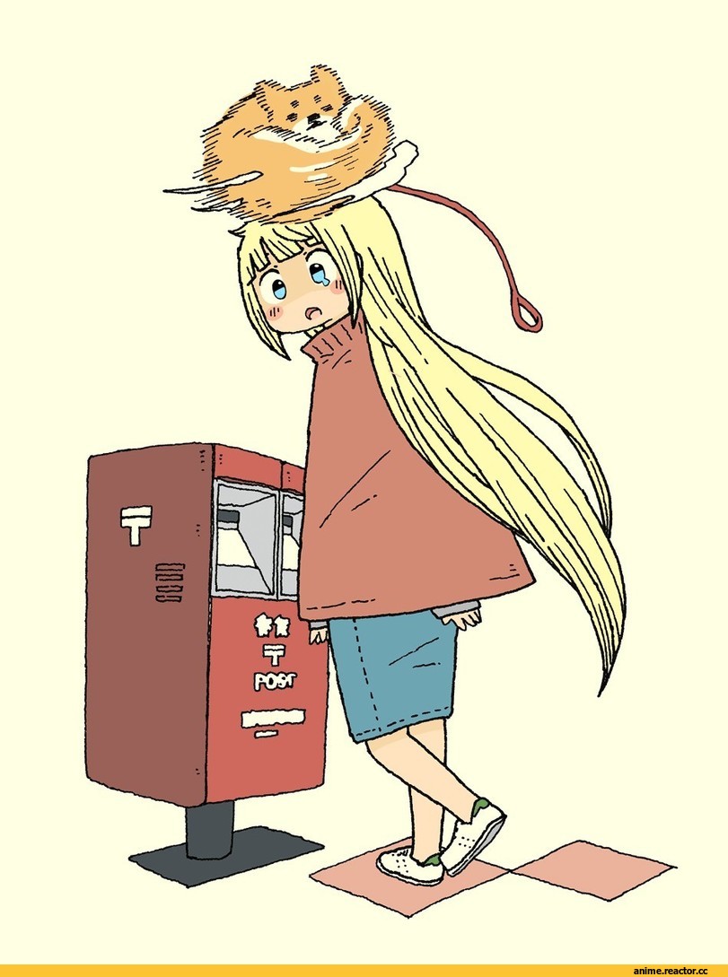 Anime Art, Anime Original, арт барышня, art, пушистые бицухи, yukimoto shuuji (gurigura), Anime