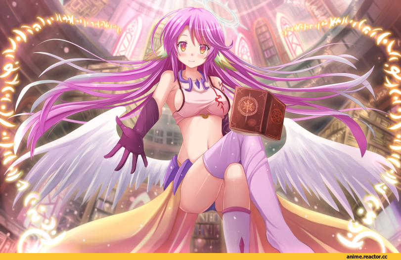 No Game No Life, Kazenokaze, Jibril, Anime