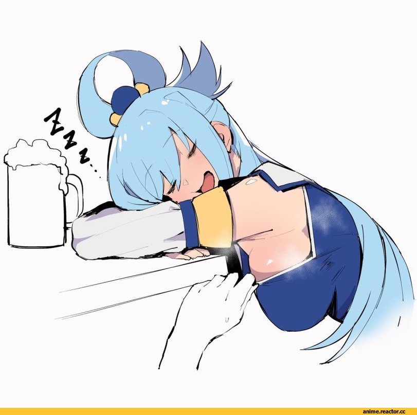 Aqua (KonoSuba), KonoSuba, Anime