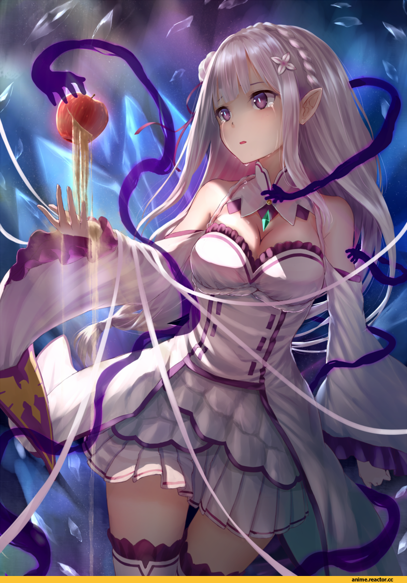 Emilia (re zero), Re Zero Kara Hajimeru Isekai Seikatsu, kachayori, Anime