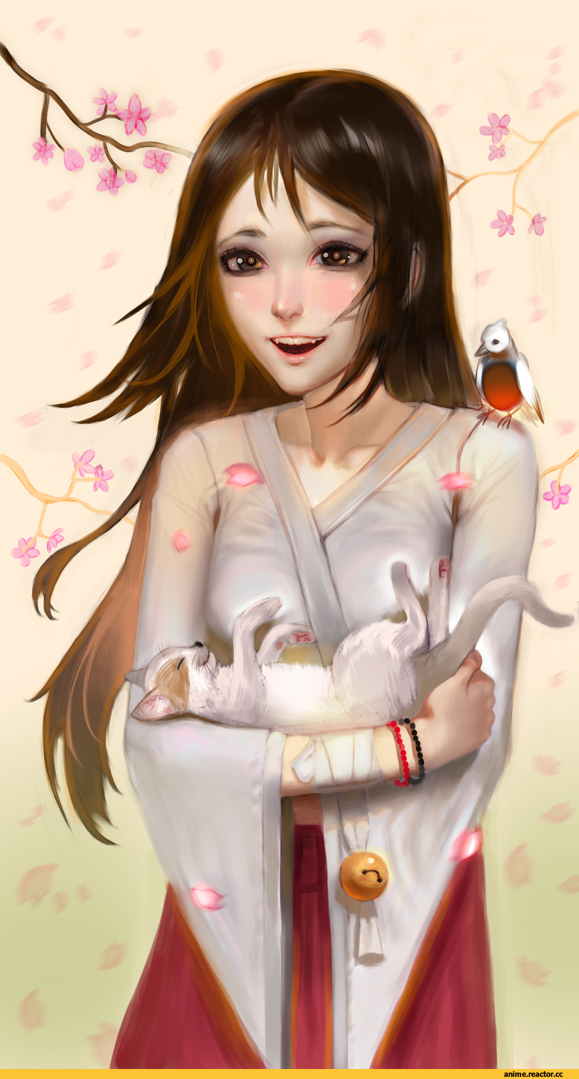 Anime Art, artist, Fan-art, нарисовал сам, арт барышня, art, Арт-клуб, фэндомы, VALVe_man, Kaguyahime no monogatari, Anime