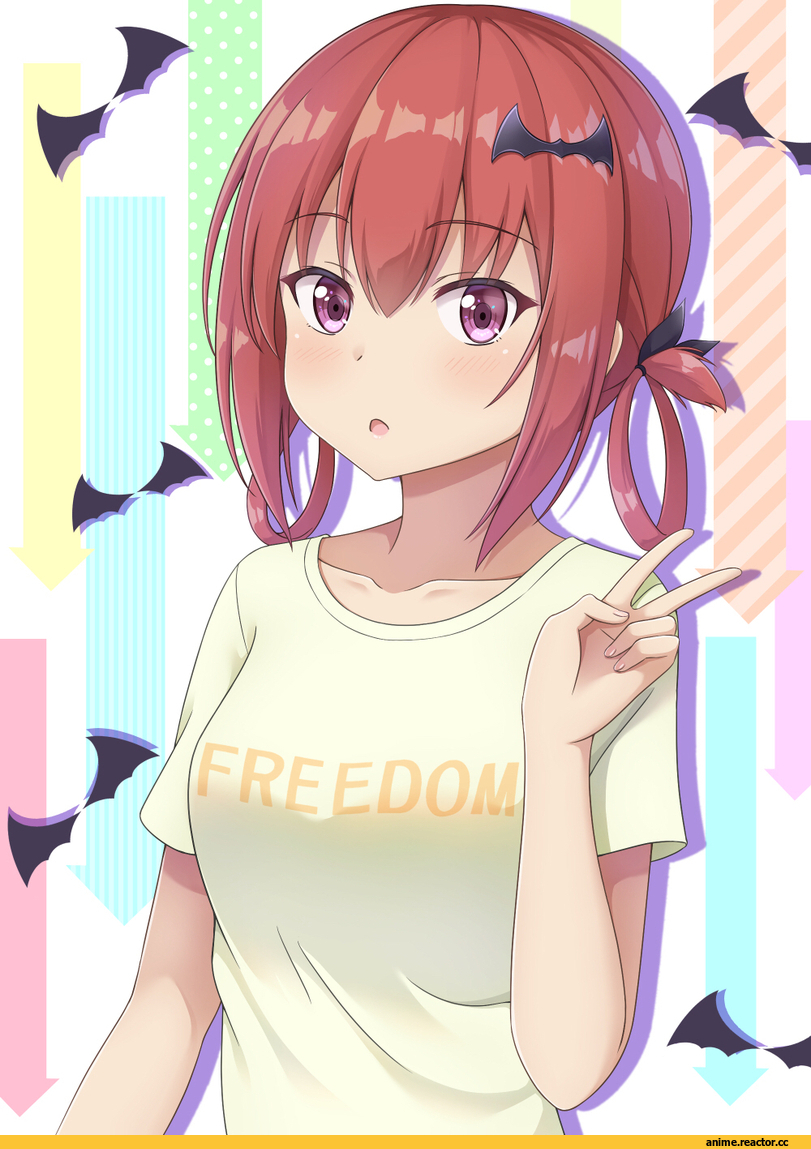 art, art барышня, Gabriel DropOut, Kurumizawa Satanichia McDowell, darknessukaru, Anime