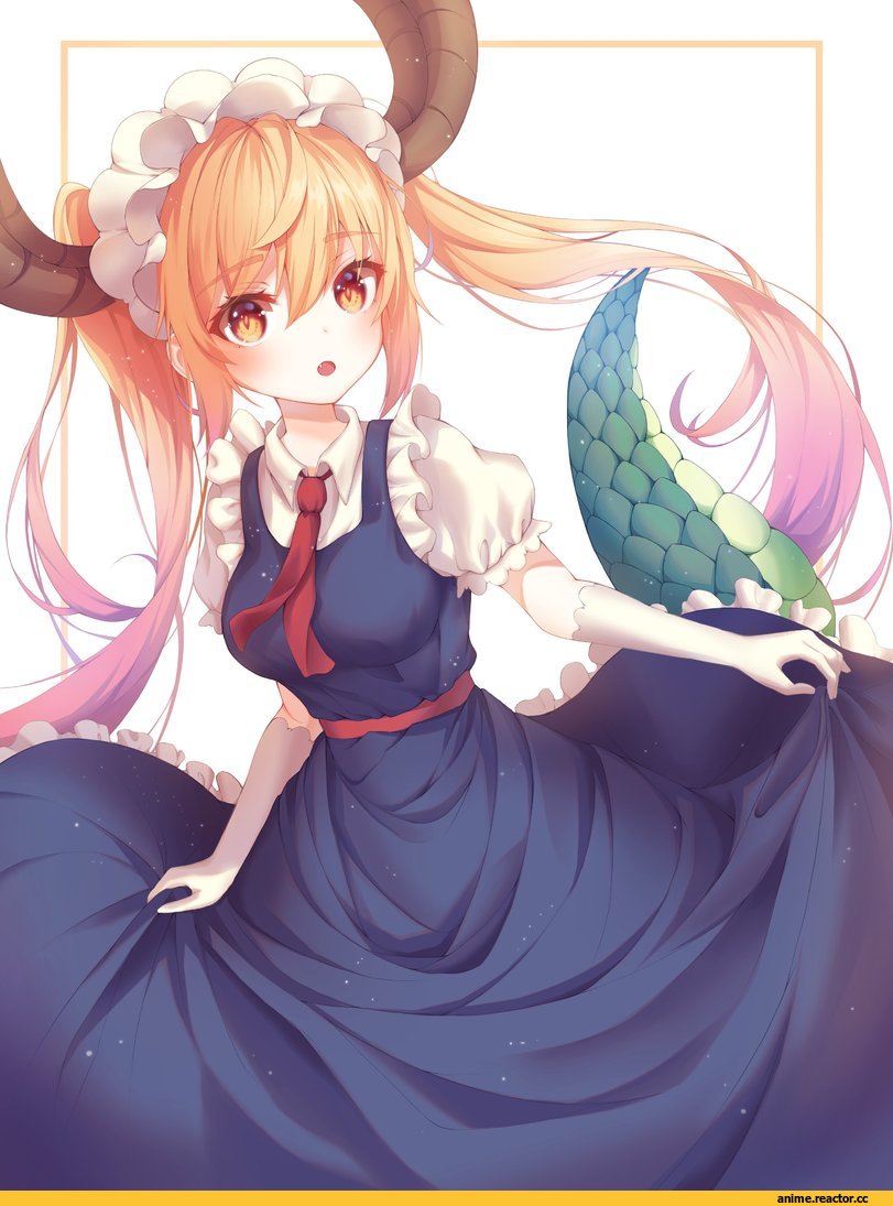 art барышня, art, Kobayashi-san Chi no Maid Dragon, Tooru (MaiDragon), bbeedol, Monster Girl (Anime), Anime