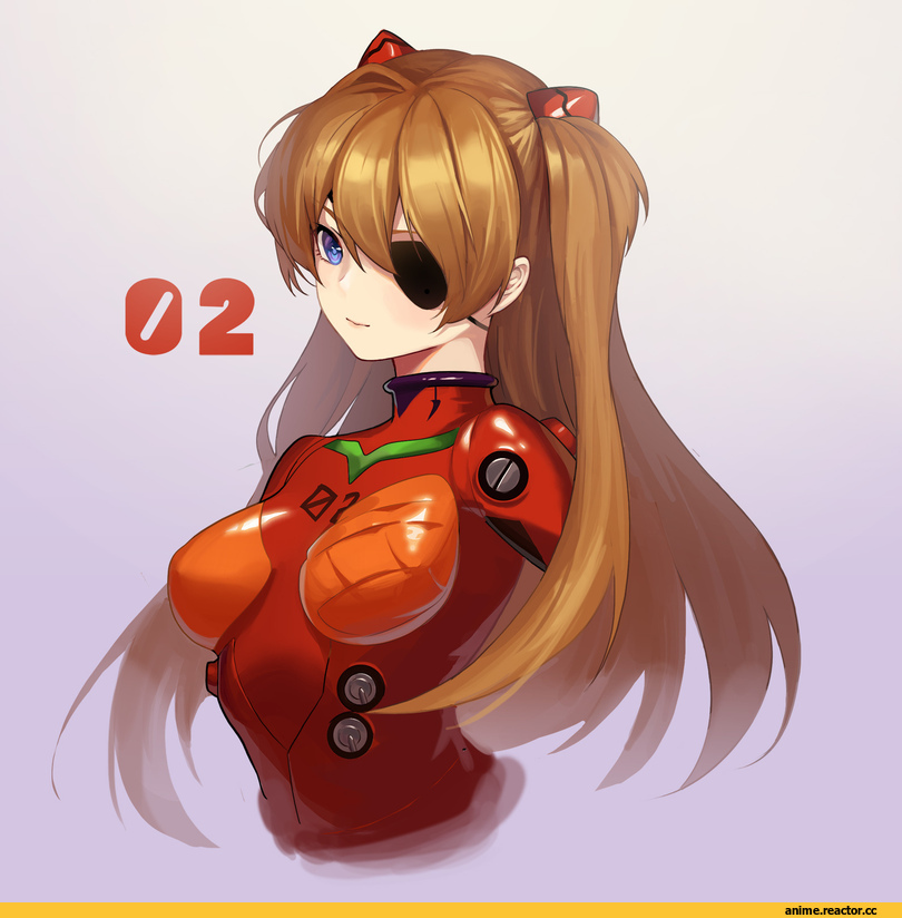 art барышня, art, Neon Genesis Evangelion, Asuka Langley, loading (vkjim0610), Anime