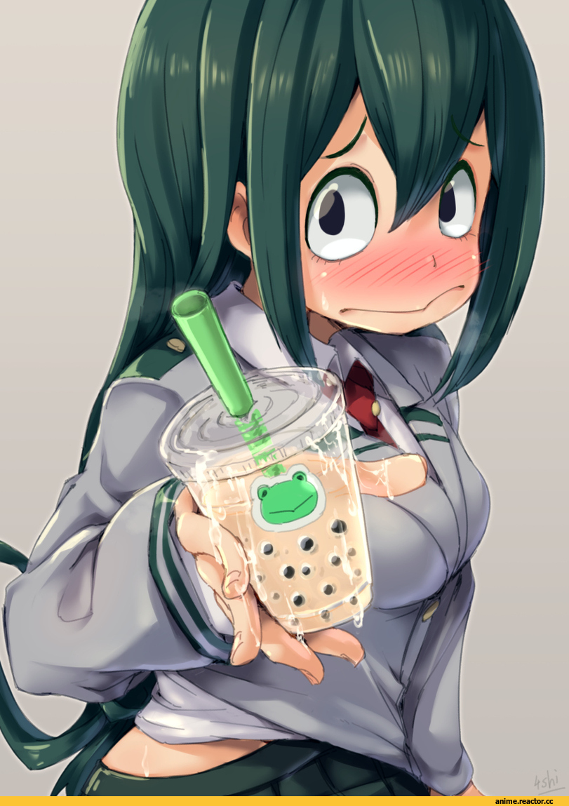 art барышня, art, Boku no Hero Academia, Asui Tsuyu, 4shi, Anime