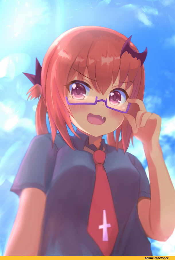 art барышня, art, Gabriel DropOut, Kurumizawa Satanichia McDowell, haigo (high go), Anime