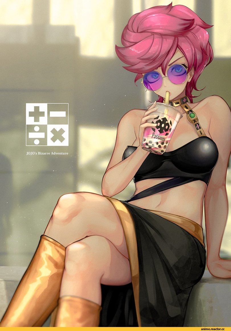 art барышня, art, Anime Art, artist, JoJo no Kimyou na Bouken, Trish Una, kashu (hizake), Vento Aureo, Anime