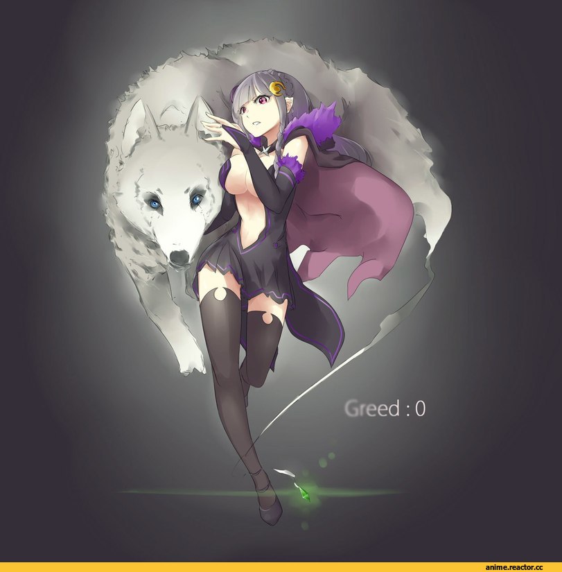 Re Zero Kara Hajimeru Isekai Seikatsu, Emilia (re zero), Elsa Granhilte, Anime