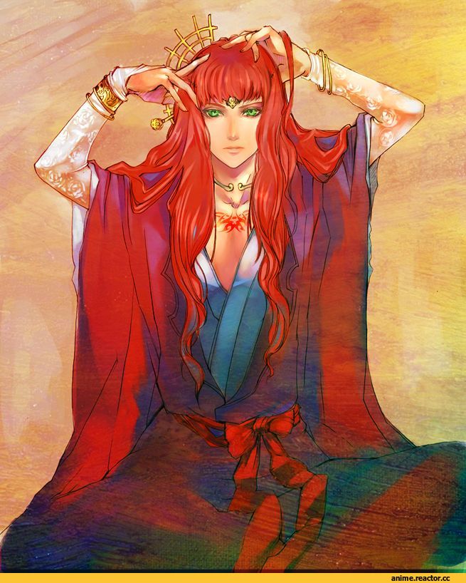 Yoko nakajima, the Twelve Kingdoms, art девушка, art, Anime