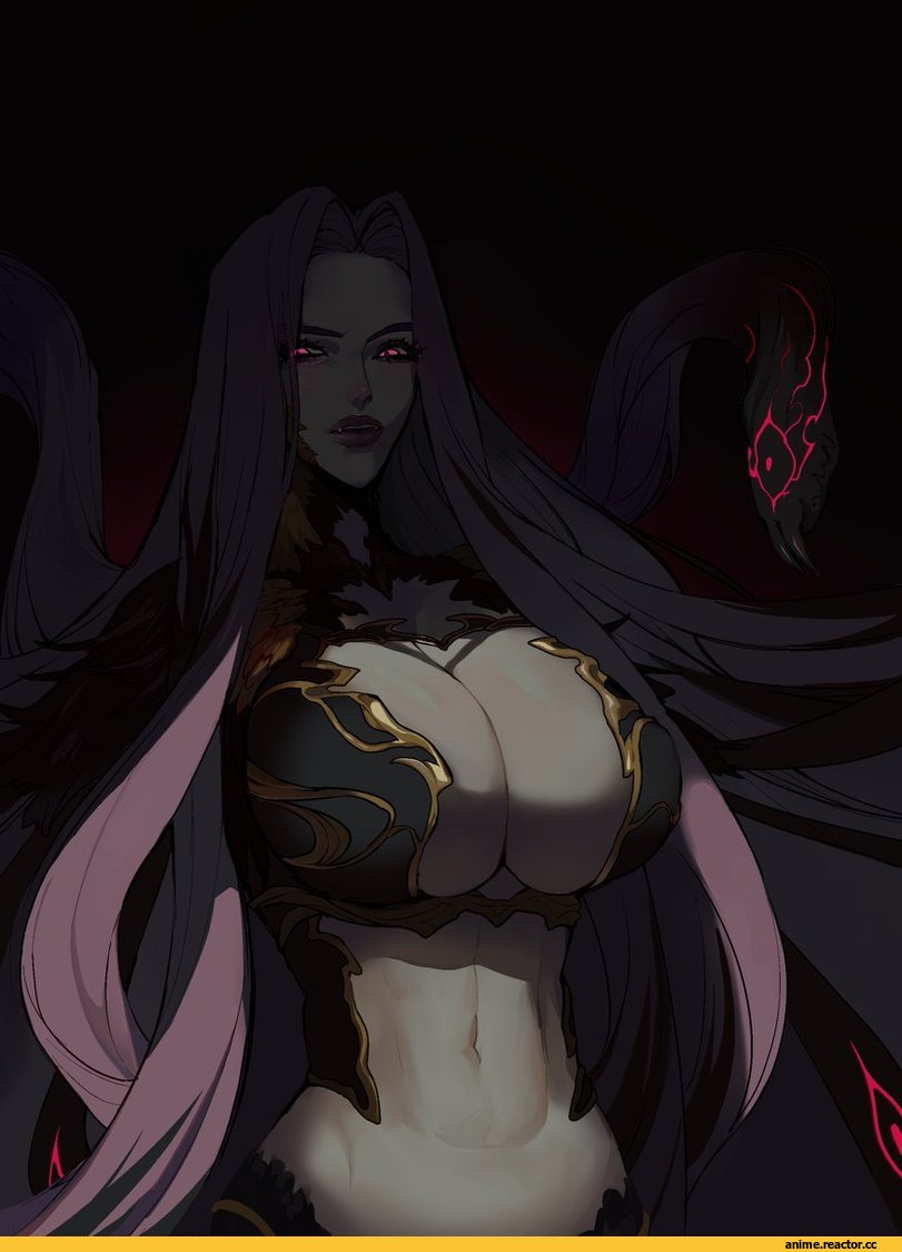 art барышня, art, gorgon (fate), Fate/Grand Order, Fate (series), Anime Ero, Anime Ero Kyonyuu, Anime