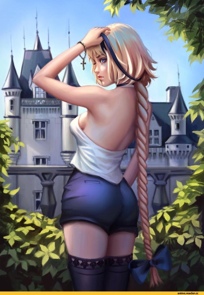 Justblaze, Fate/Apocrypha, Fate (series), art барышня, art, удалённое, Anime