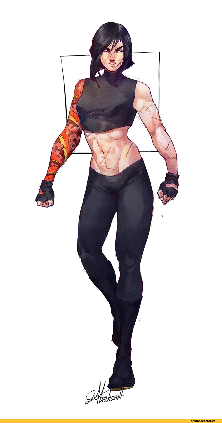 Rui Li, artist, ы, песочница, art барышня, art, Monster Girls, Anime