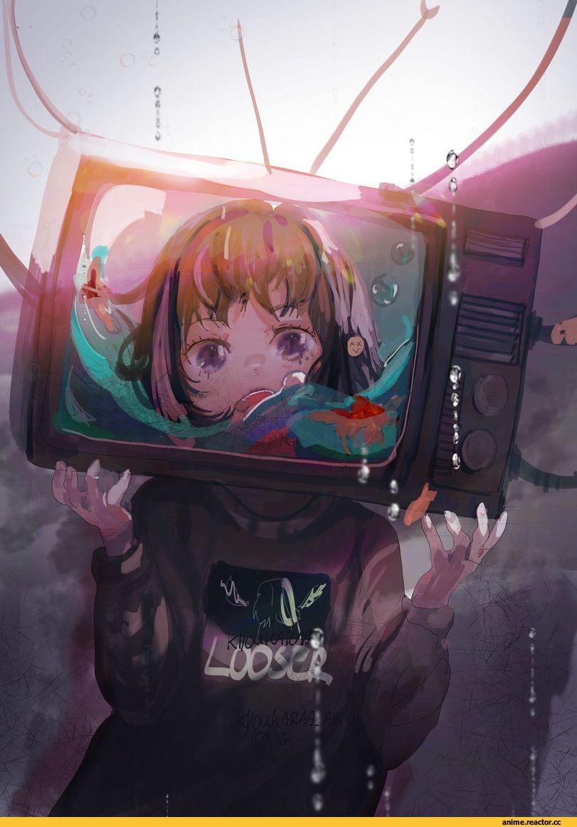 арт девушка, art, Anime