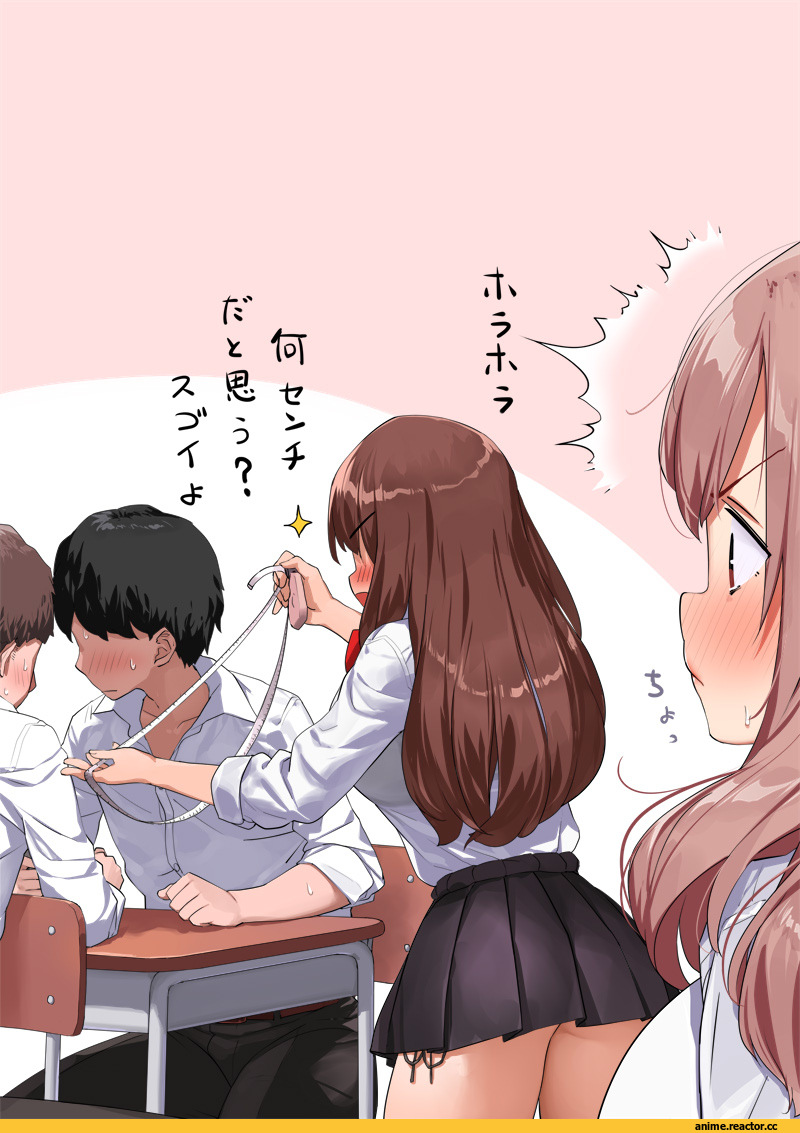 Anime Ero, Kyonyuu, kaisen chuui, Anime Art, artist, art барышня, art, Anime