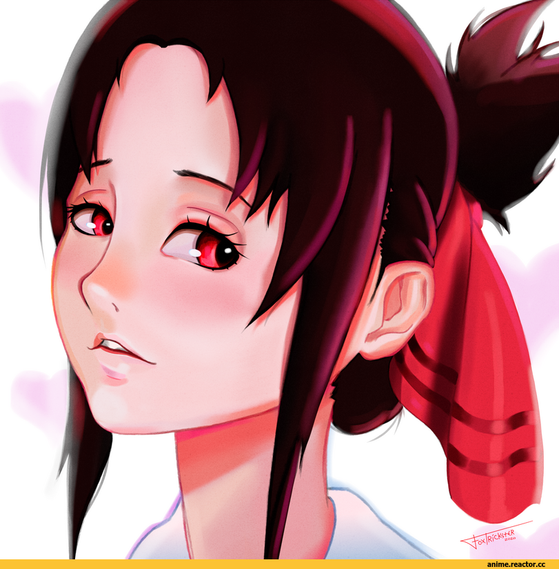 kaguya-sama wa kokurasetai ~tensai-tachi no renai zunousen~, Kaguya-sama wa Kokurasetai, Kaguya Shinomiya, арт барышня, art, Каляки-Маляки, фэндомы, FoxTrickster, artist, Anime