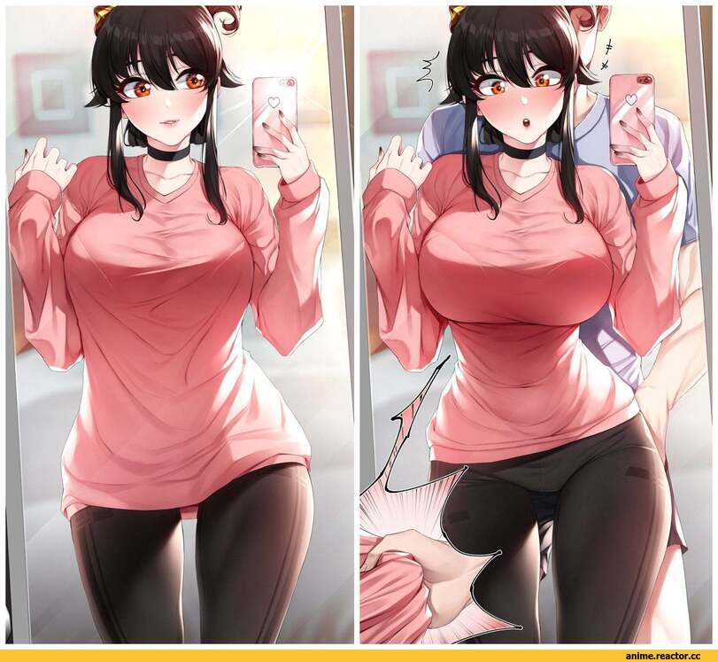 art барышня, art, pajamas challenge, Anime Art, artist, Kyonyuu Not Ero, Anime