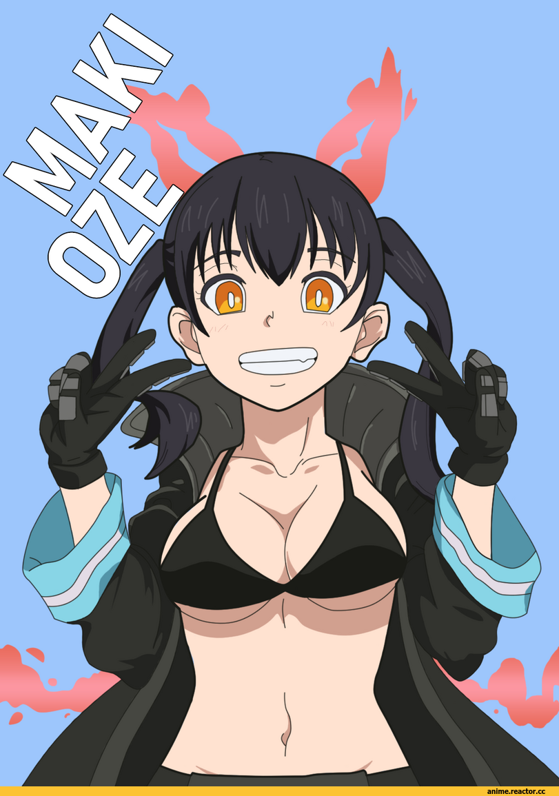 Ray513, art девушка, art, Fire force, Tamaki Kotatsu, удалённое, Anime