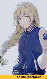 арт девушка, art, аниме-арт, artist, удалённое, Anime