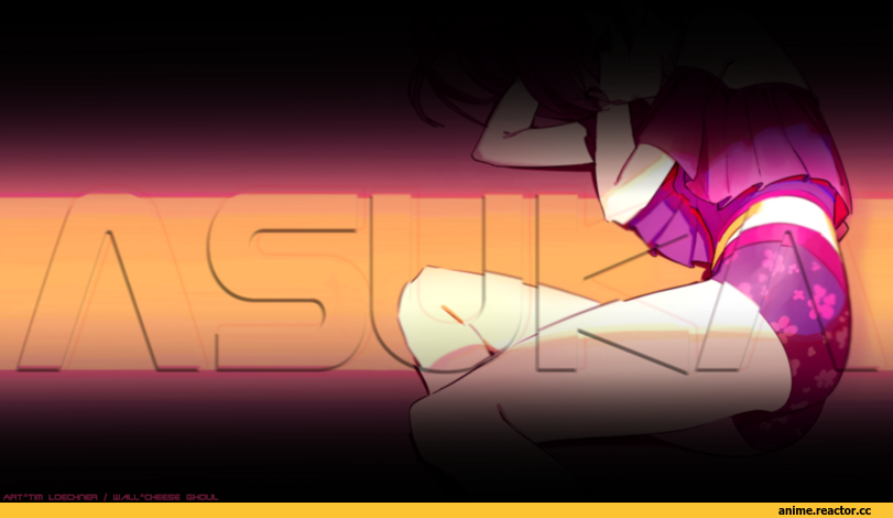 Anime Art, artist, Asuka Langley, Evangelion, tim loechner, wallpaper, art, Anime