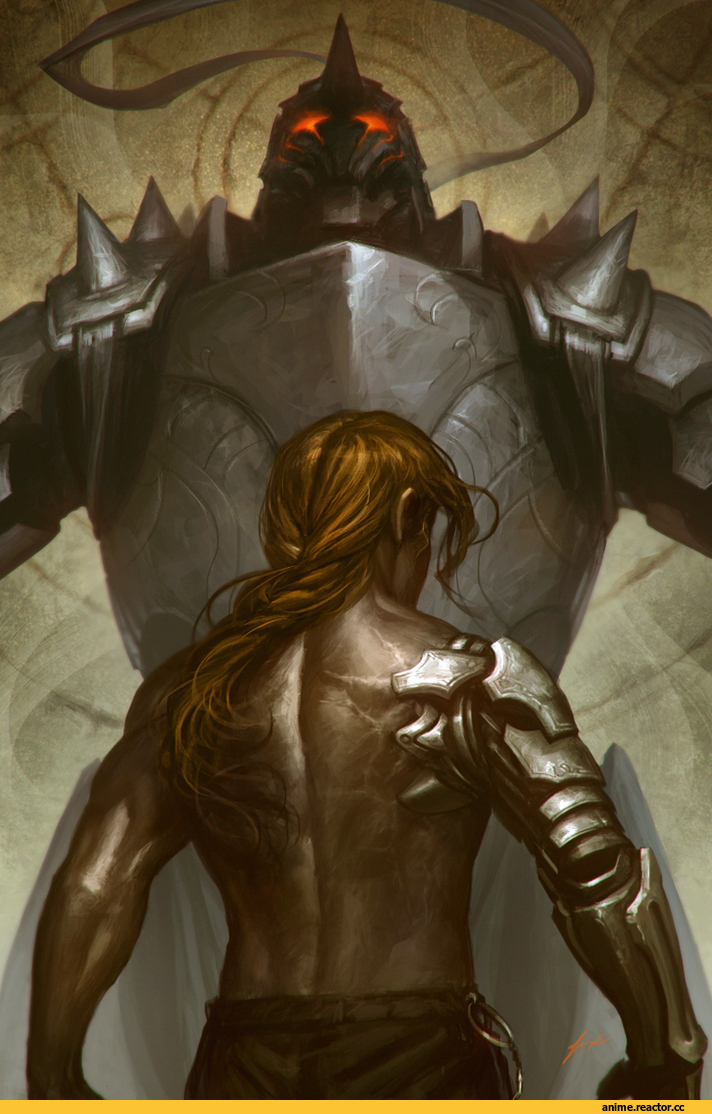 art, Edward Elric, Fullmetal Alchemist, Alphonse Elric, Anime