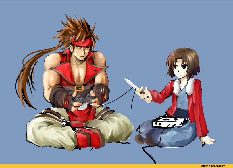 art, Игры, Guilty Gear, Kara no Kyoukai, Anime