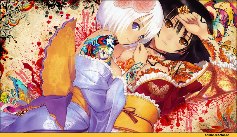 art, няшки, песочница, Tony Taka, Anime