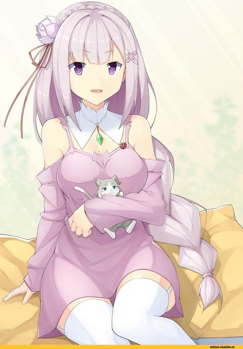 mzrz, Emilia (re zero), Re Zero Kara Hajimeru Isekai Seikatsu, Pack (re zero), Anime