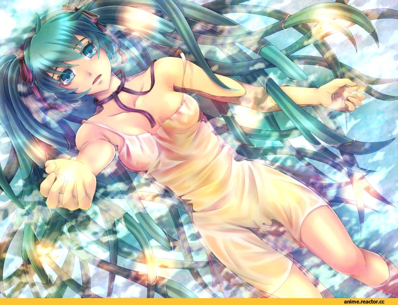 art, Vocaloid, Hatsune Miku, Anime