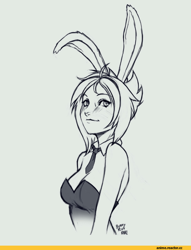 art, няша, зайка, песочница, LoL face, Anime