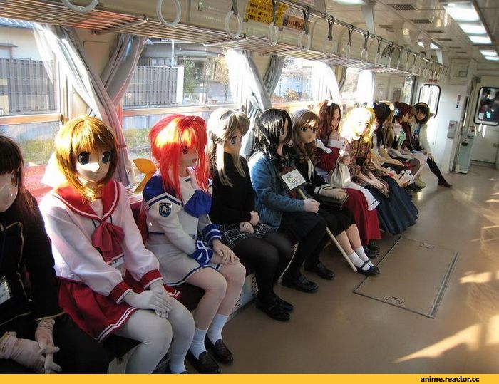 art, личное, японское метро, песочница, Anime