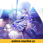 art, Аянами Рэй, песочница, Anime