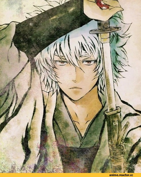 art, Gintama, песочница, Sakata Gintoki, Anime