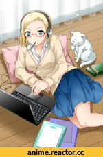 art, няши, Microsoft, windows, маскот, личное, котэ, ноутбук, Япония, песочница, Anime, Claudia Madobe