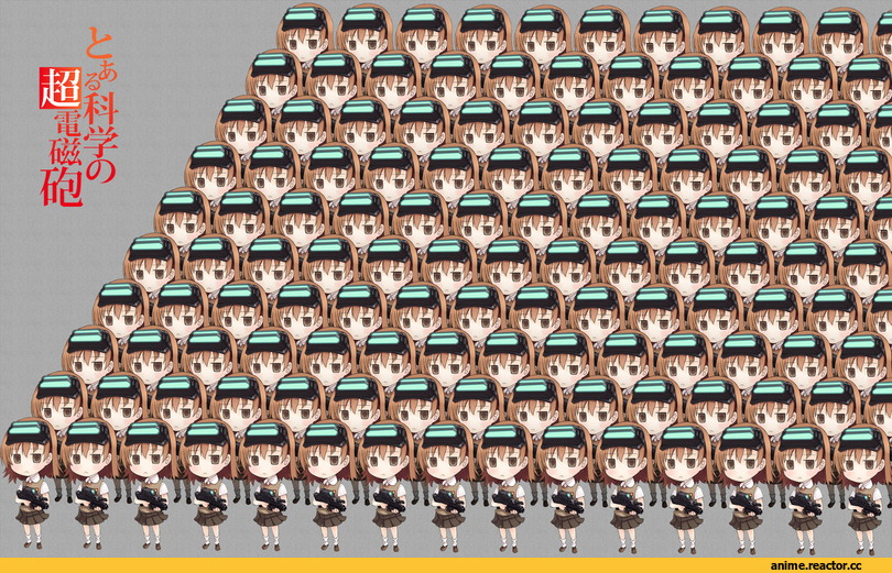 art, To Aru Kagaku no Railgun, песочница, Misaka Imouto, Anime