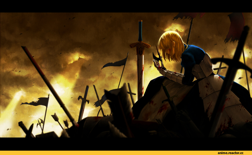 art, Saber (Fate), песочница, Няши в броне, Anime Няши, Anime