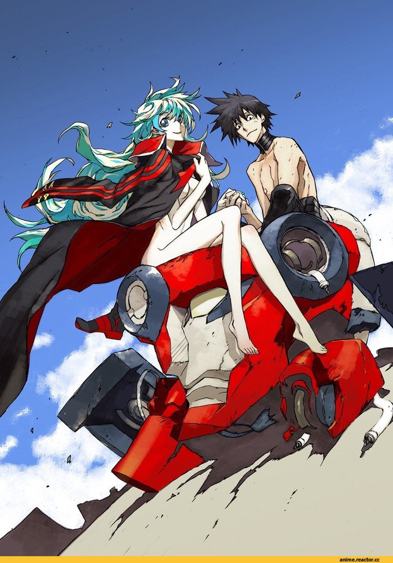 art, Gurren Lagann, песочница, miwa shirow, Anime