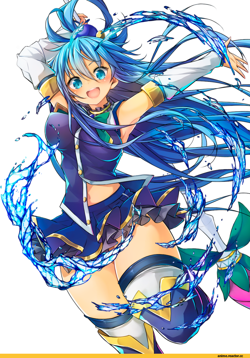 Aqua (KonoSuba), KonoSuba, Anime