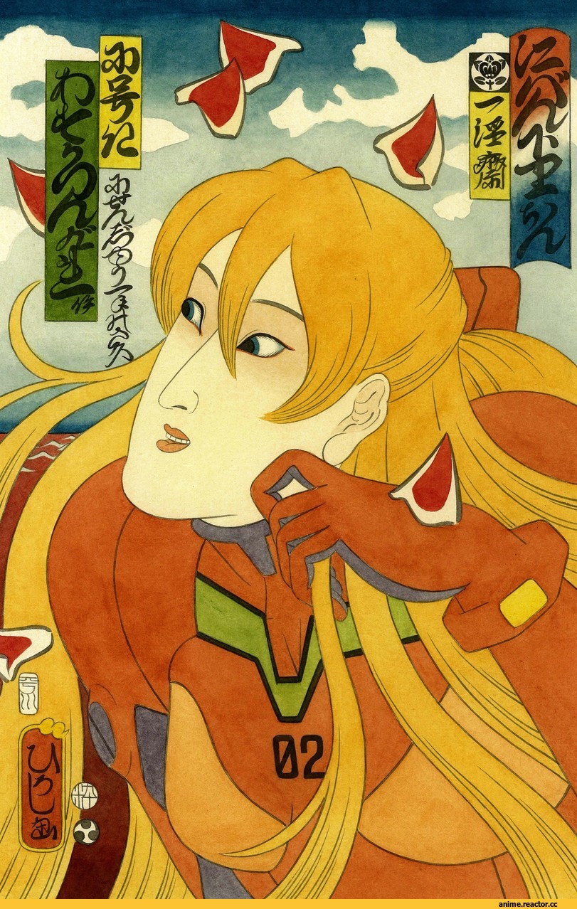 art, евангелион, Anime
