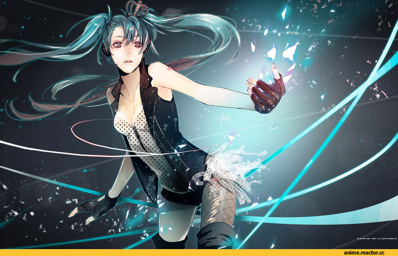 art, Vocaloid, Hatsune Miku, продолжение в комментах, Anime