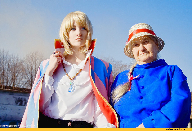 art, косплей, ходячий замок, продолжение в комментах, песочница, Anime