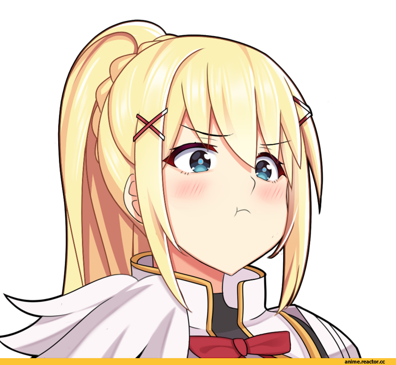 R3d, Megumin, KonoSuba, Darkness (KonoSuba), Aqua (KonoSuba), Tsuujou kougeki ga zentai kougeki de ni-kai kougeki no okaasan wa suki desu ka?, crossover, Anime