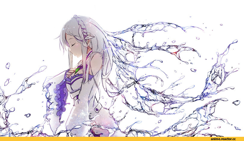 Re Zero Kara Hajimeru Isekai Seikatsu, Emilia (re zero), lengchan (fu626878068), Anime