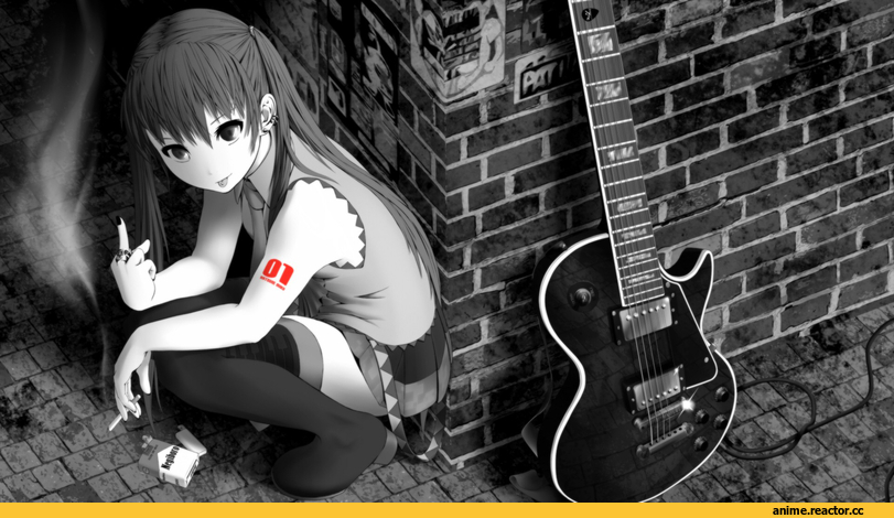 art, Vocaloid, Hatsune Miku, fuck you, личное, Anime