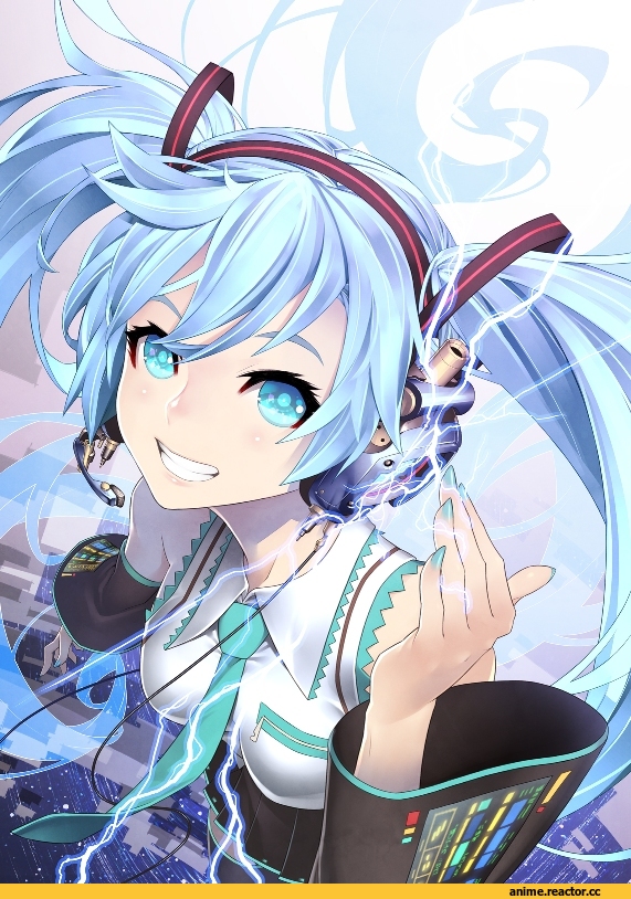 вокалоид, art, личное, зачем минусуешь падла, Hatsune Miku, Anime
