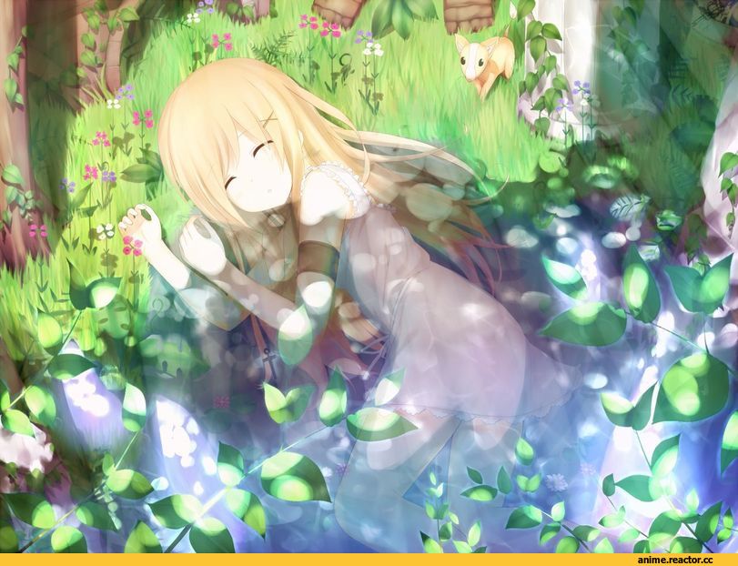 art, Природа, няша, личное, песочница, Anime